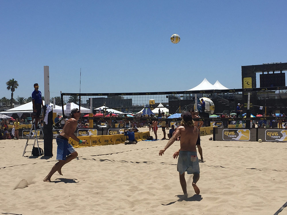 Hermosa beach volleyball