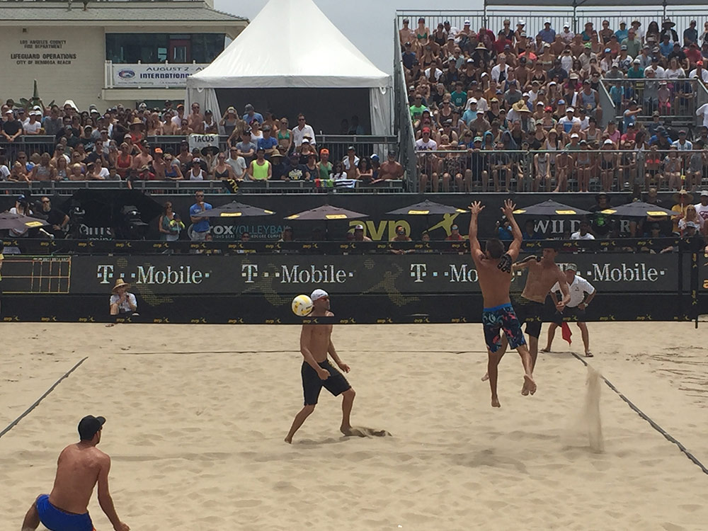 Hermosa beach volleyball