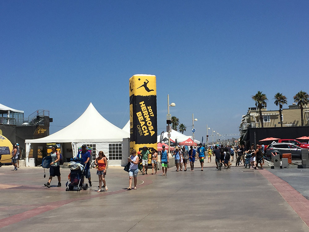 Hermosa beach volleyball